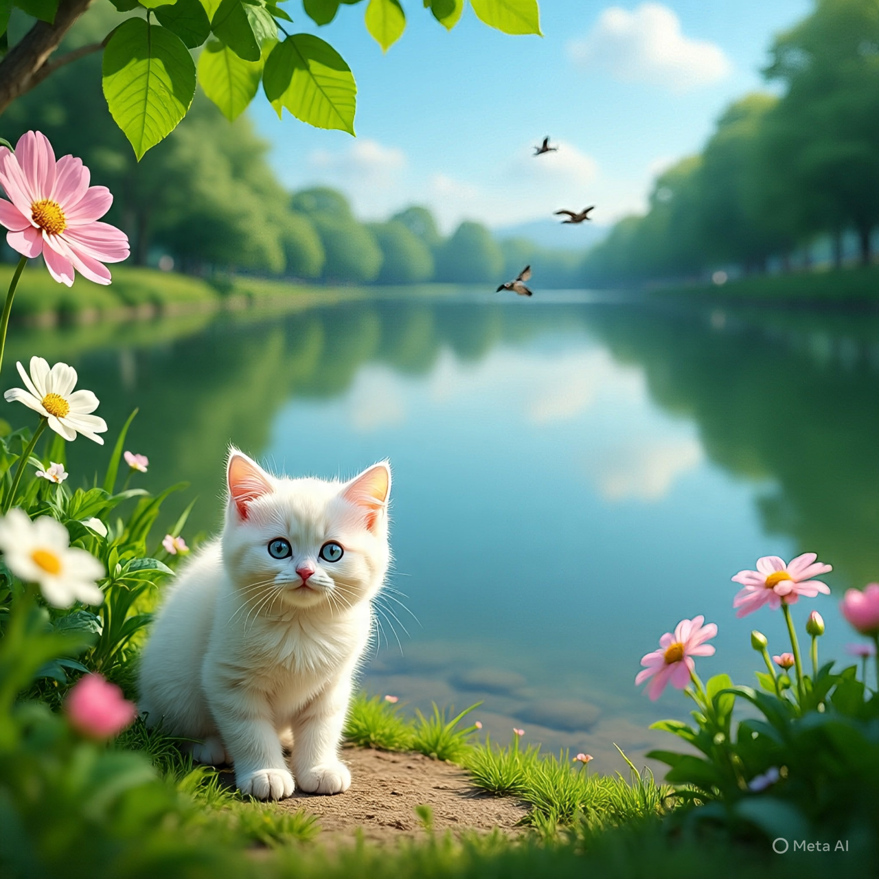 Crie uma imagem infantil para ilustrar a história