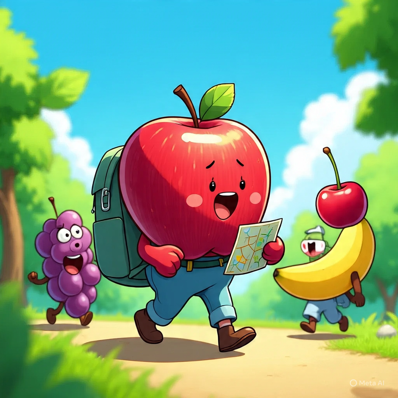 A Aventura das Frutas Maduras