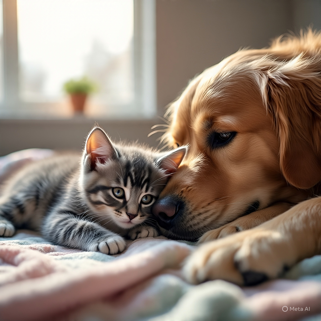 O Gatinho e o Cachorro do Coração