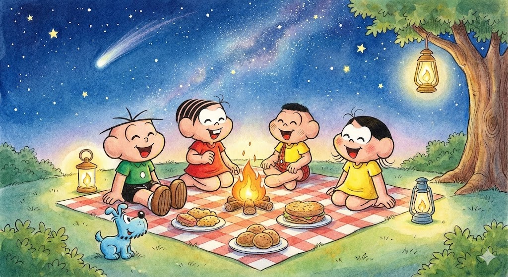 O Piquenique Sob as Estrelas